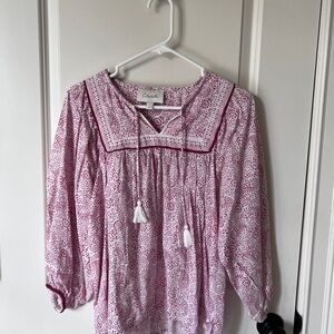 Cleobella Pink Paisley Women's Top